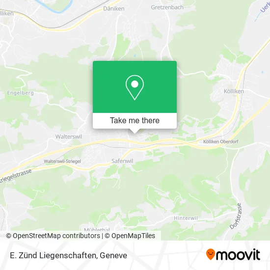 E. Zünd Liegenschaften map