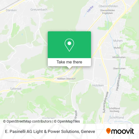 E. Pasinelli AG Light & Power Solutions map