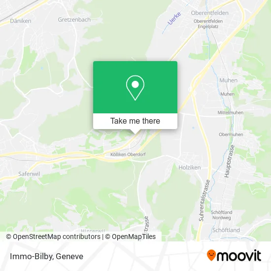 Immo-Bilby map