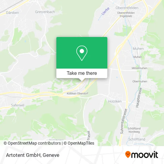 Artotent GmbH map