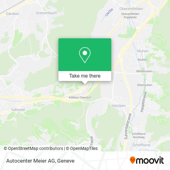 Autocenter Meier AG map