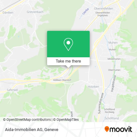 Aida-Immobilien AG map