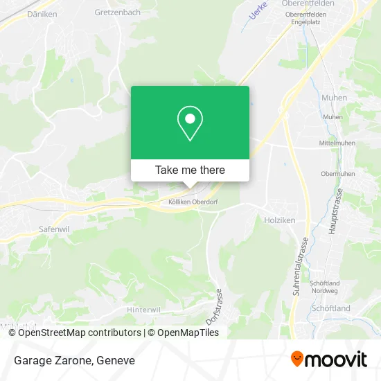 Garage Zarone map