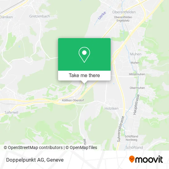 Doppelpunkt AG map