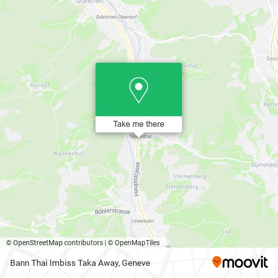 Bann Thai Imbiss Taka Away map
