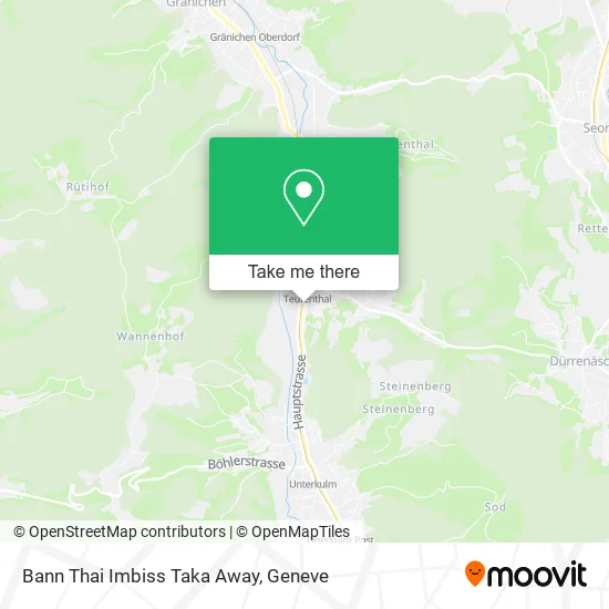 Bann Thai Imbiss Taka Away map