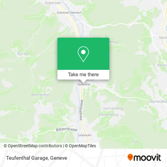 Teufenthal Garage map