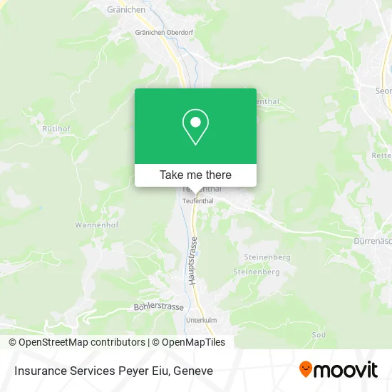 Insurance Services Peyer Eiu map