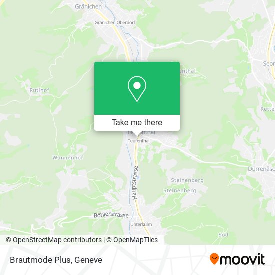 Brautmode Plus map