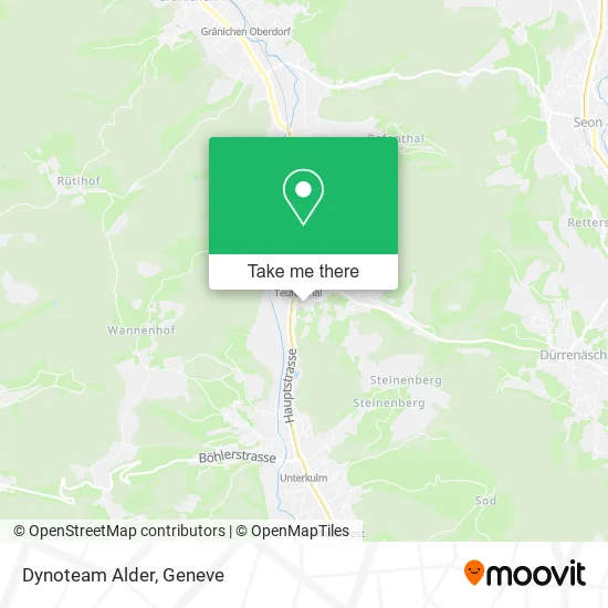 Dynoteam Alder map