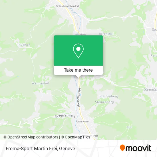 Frema-Sport Martin Frei map