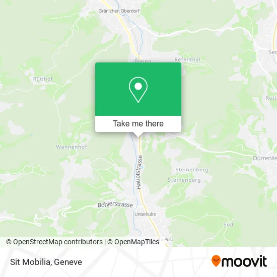 Sit Mobilia map