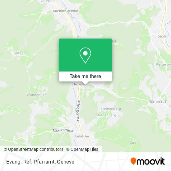 Evang.-Ref. Pfarramt map