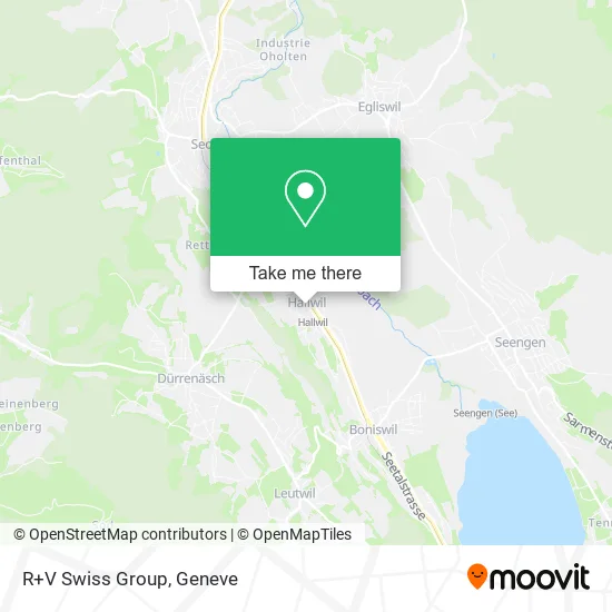 R+V Swiss Group map