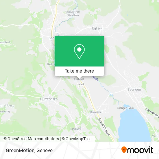 GreenMotion map