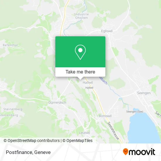 Postfinance map