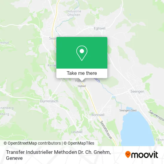 Transfer Industrieller Methoden Dr. Ch. Gnehm map