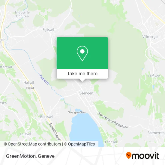 GreenMotion map