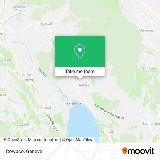 Cowaco map
