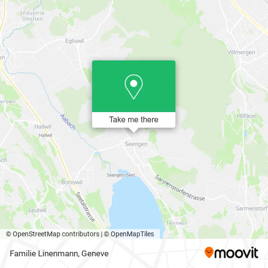 Familie Linenmann map