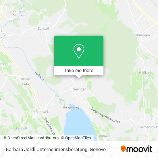 Barbara Jordi Unternehmensberatung map