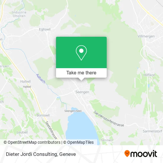 Dieter Jordi Consulting map