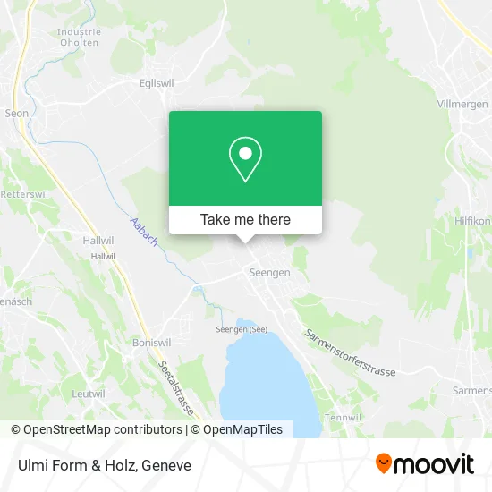 Ulmi Form & Holz map