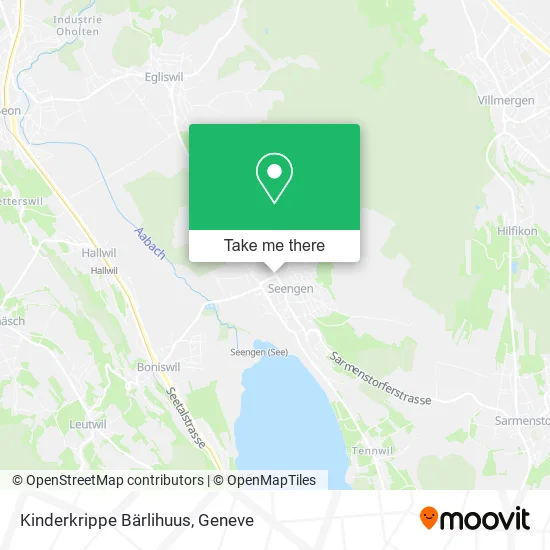 Kinderkrippe Bärlihuus map