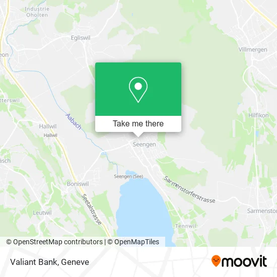Valiant Bank map