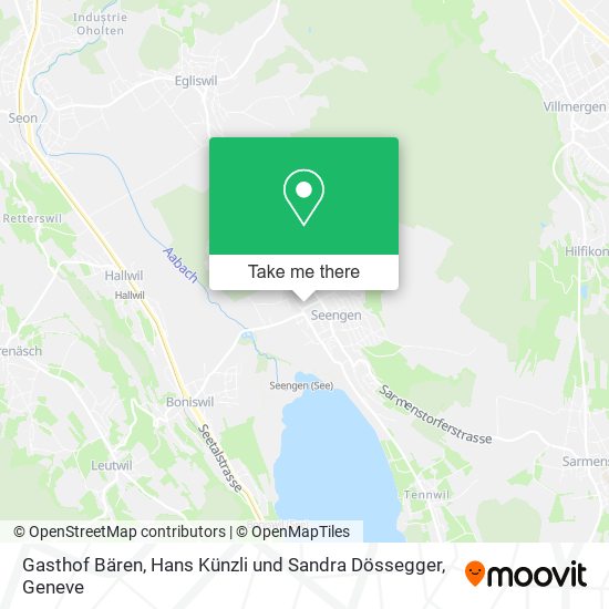 Gasthof Bären, Hans Künzli und Sandra Dössegger map