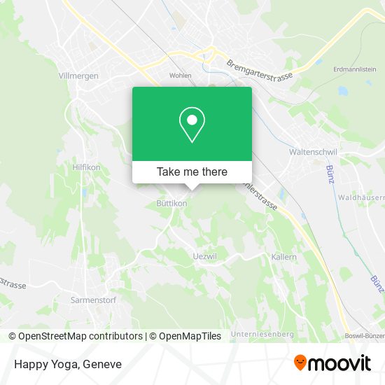 Happy Yoga map