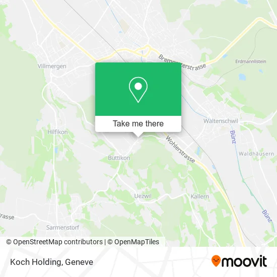 Koch Holding map