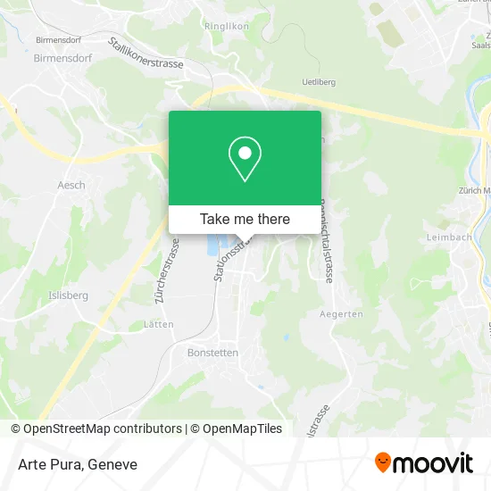 Arte Pura map