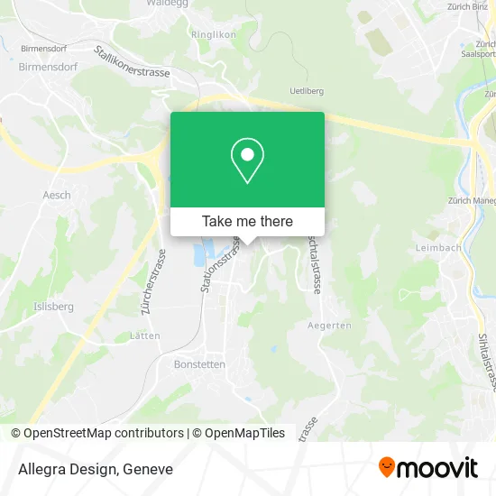 Allegra Design map