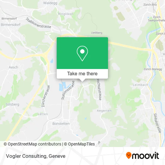 Vogler Consulting map
