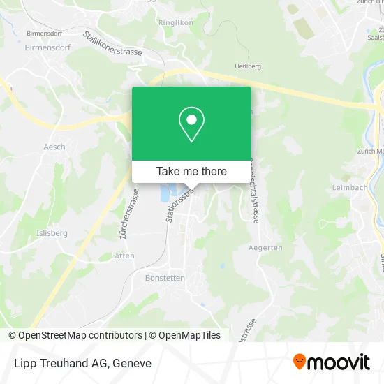 Lipp Treuhand AG map