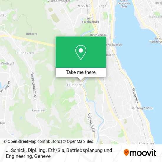 J. Schick, Dipl. Ing. Eth / Sia, Betriebsplanung und Engineering map