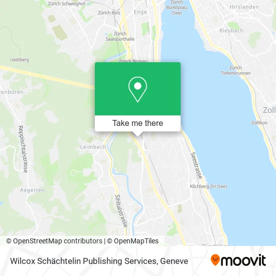 Wilcox Schächtelin Publishing Services map