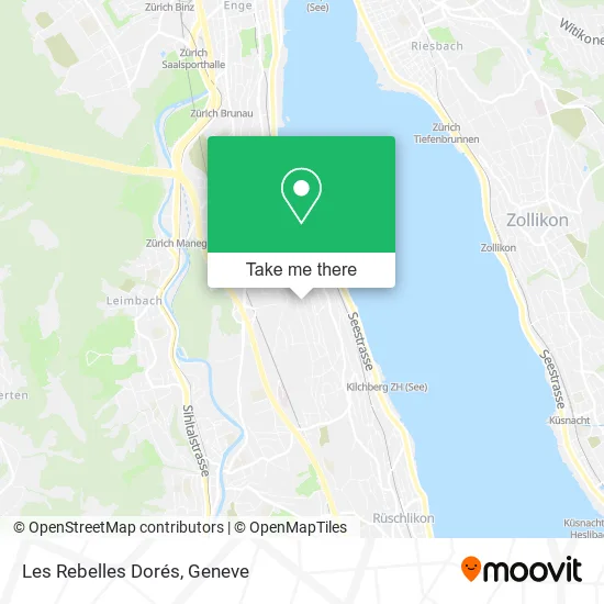 Les Rebelles Dorés map