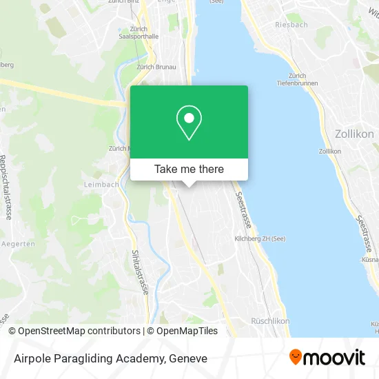 Airpole Paragliding Academy map