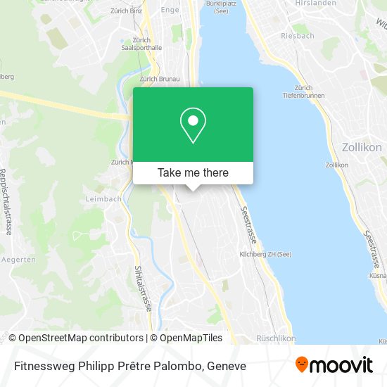 Fitnessweg Philipp Prêtre Palombo map