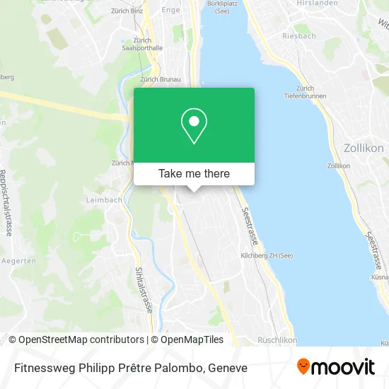 Fitnessweg Philipp Prêtre Palombo map