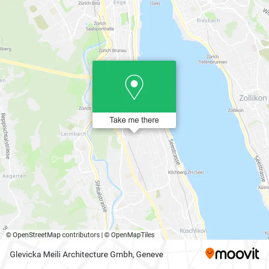 Glevicka Meili Architecture Gmbh map