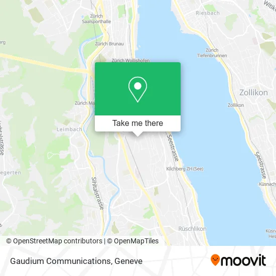 Gaudium Communications map