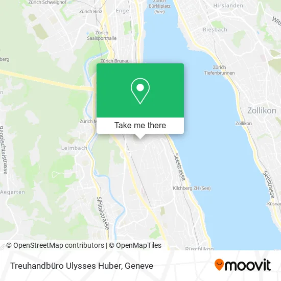 Treuhandbüro Ulysses Huber map