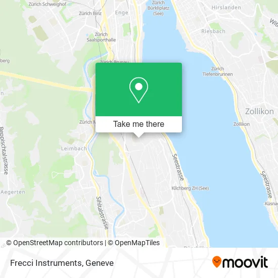 Frecci Instruments map