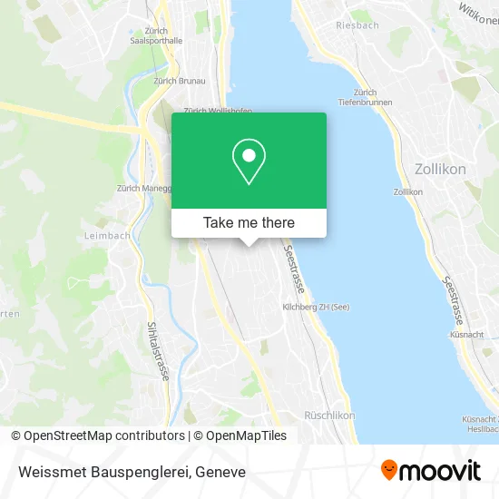 Weissmet Bauspenglerei map