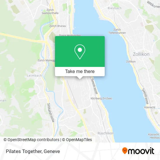 Pilates Together map