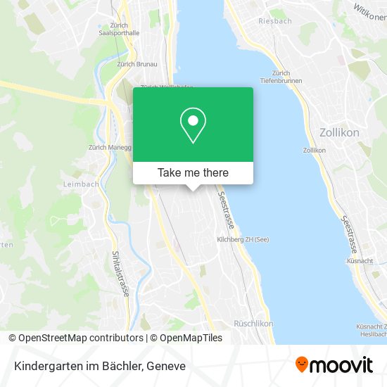 Kindergarten im Bächler map