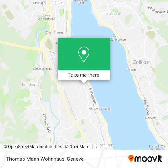 Thomas Mann Wohnhaus map